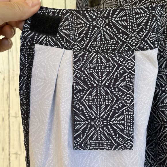 Ripskirt Hawaii Womens Wrap Skirt Size S Black Pearl Batik Length 3 Beach Cover - Picture 5 of 10